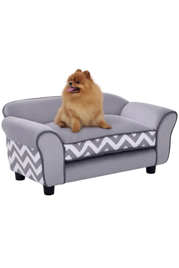 Washable XS Pet Sofa Bed - Grey