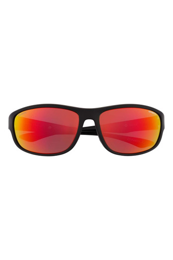 ONS-9062 2.0 Wrap Mens Sunglasses - Black / Red Polarised