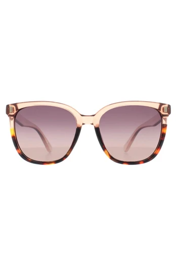 MP190 Butterfly Womens Sunglasses - Pink / Grey Polarised
