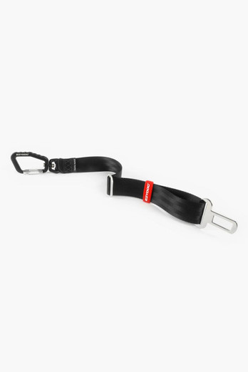Heavy Duty Adjustable Dog Seatbelt - Black