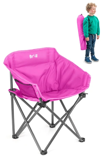 Buzzard Kids Bucket Camping Chair - Pink
