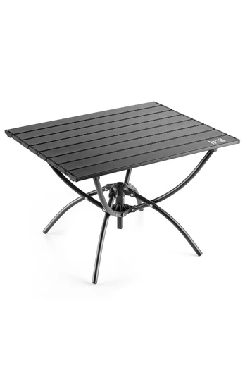 Small Folding Aluminium Table - Grey