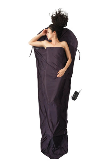Thermolite Silkweight Mummy Liner - Volcano Grey