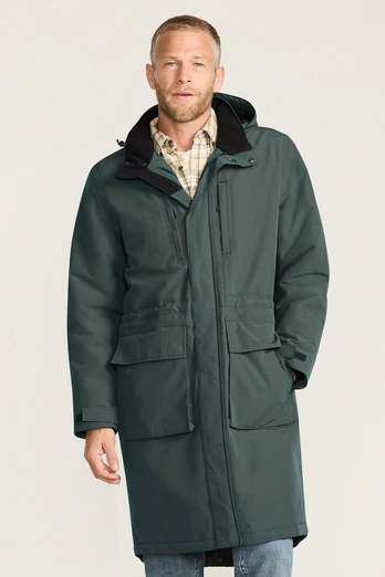 Mens Squall Stadium Coat - Evening Forest