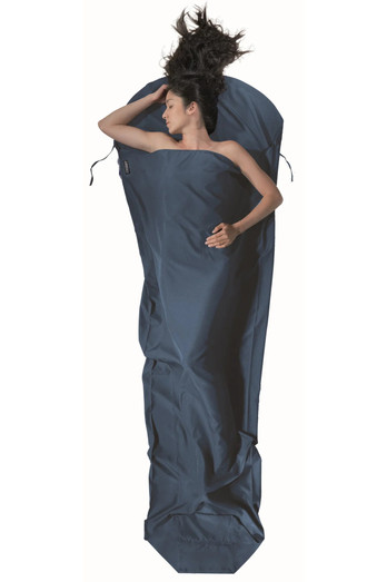 Lyocell Mummy Sleeping Bag Liner - Mystic Blue