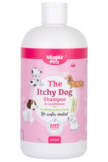 Itchy Dog Shampoo & Conditioner 500ml - pink