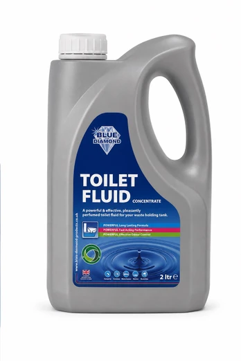 Toilet Fluid 2 Litre Concentrate Caravan & Camping - Toilet Fluid 2 Litre
