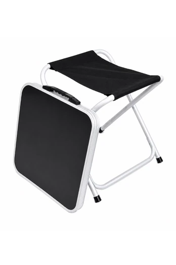Folding Camping Stool Side Table 2 in 1 - Table and Stool