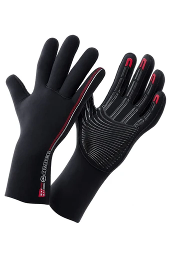 Spirit Junior 4mm 5-Finger Wetsuit Gloves - Black
