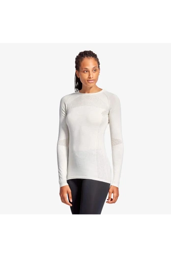 Women's Infrared Merino Baselayer Top - White