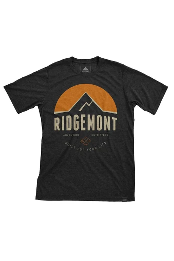 Peak Men's T-Shirt - Black Heather