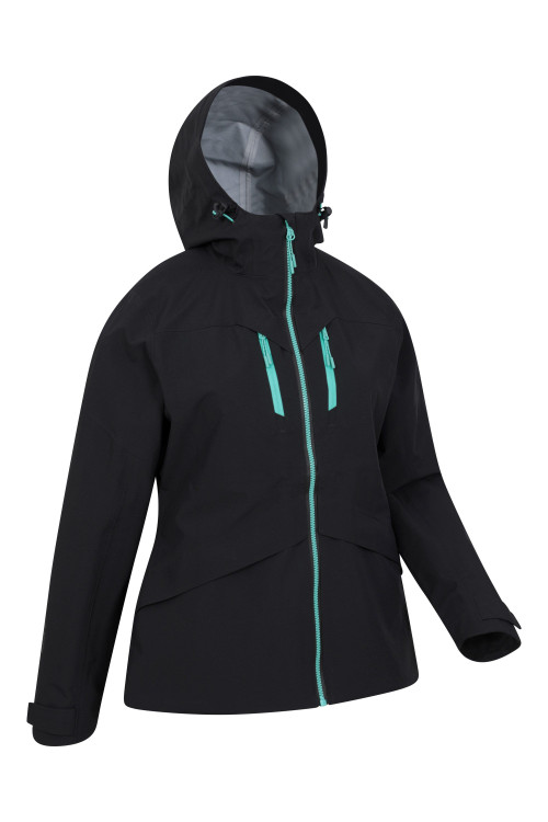 3 Layer Rhine Extreme Womens Waterproof Jacket | Mountain