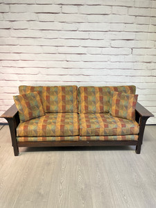 Bassett Mission Style Sofa Couch