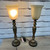 Fluted Lamps Lights 2pc Lamp