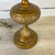 Hollywood Regency Gold Tall Table Lamp