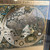 Vintage Gold Foil Blaeu Wall Map Earth Globe Art