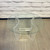 Oval Acrylic & Glass Side Table Coffee Table