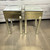Mirrored Nightstands Side Tables 2pc