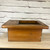 Vintage Antique Japanese Wood Tea Chest Hibachi Copper Lined