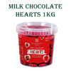 Milk Chocolate Hearts 1kg  Milk Chocolate Hearts 1kg