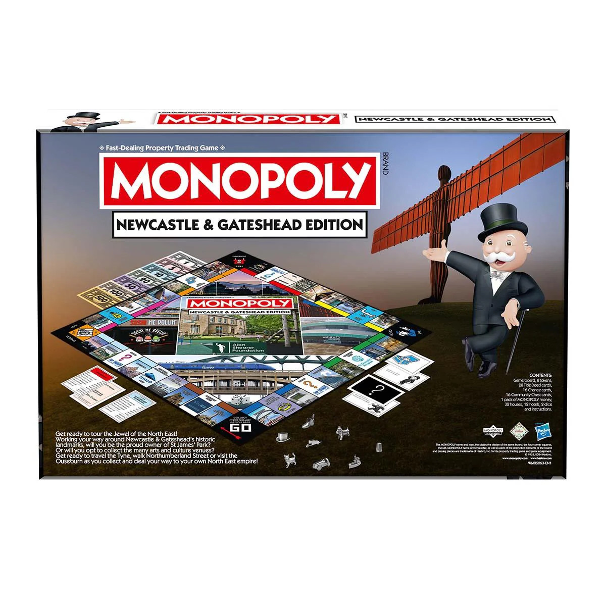 Newcastle & Gateshead Monopoly Board Game (Featuring Pumphreys