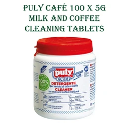  Puly Café 100 x 5g Milk and Coffee Cleaning Tablets     