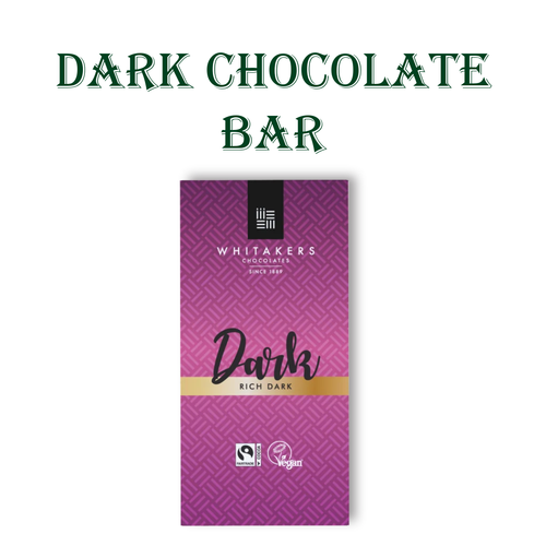 Whitakers Dark Chocolate bar 90g
