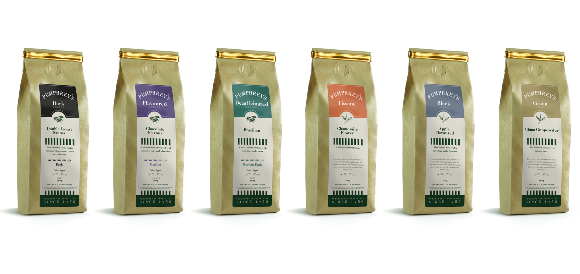 Pumphreys Coffee Introducing Our New Packaging Pumphreys Coffee