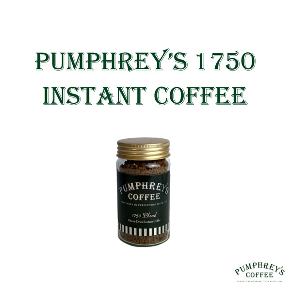 1750 Blend Instant Coffee Jar Pumphreys Coffee