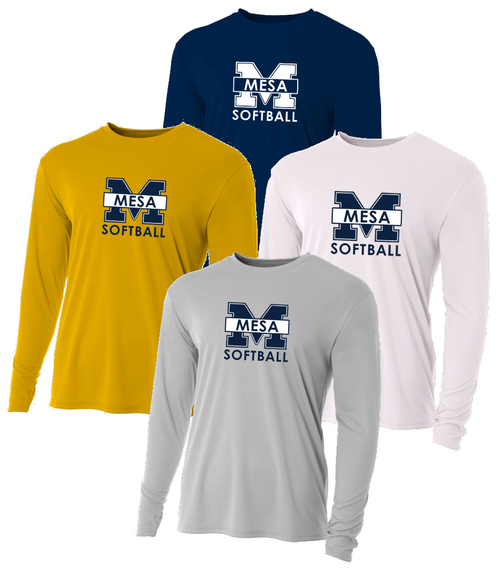 Youth Performance Long Sleeve - "MESA SOFTBALL"