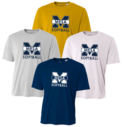 Youth Performance Tee - 'MESA SOFTBALL"