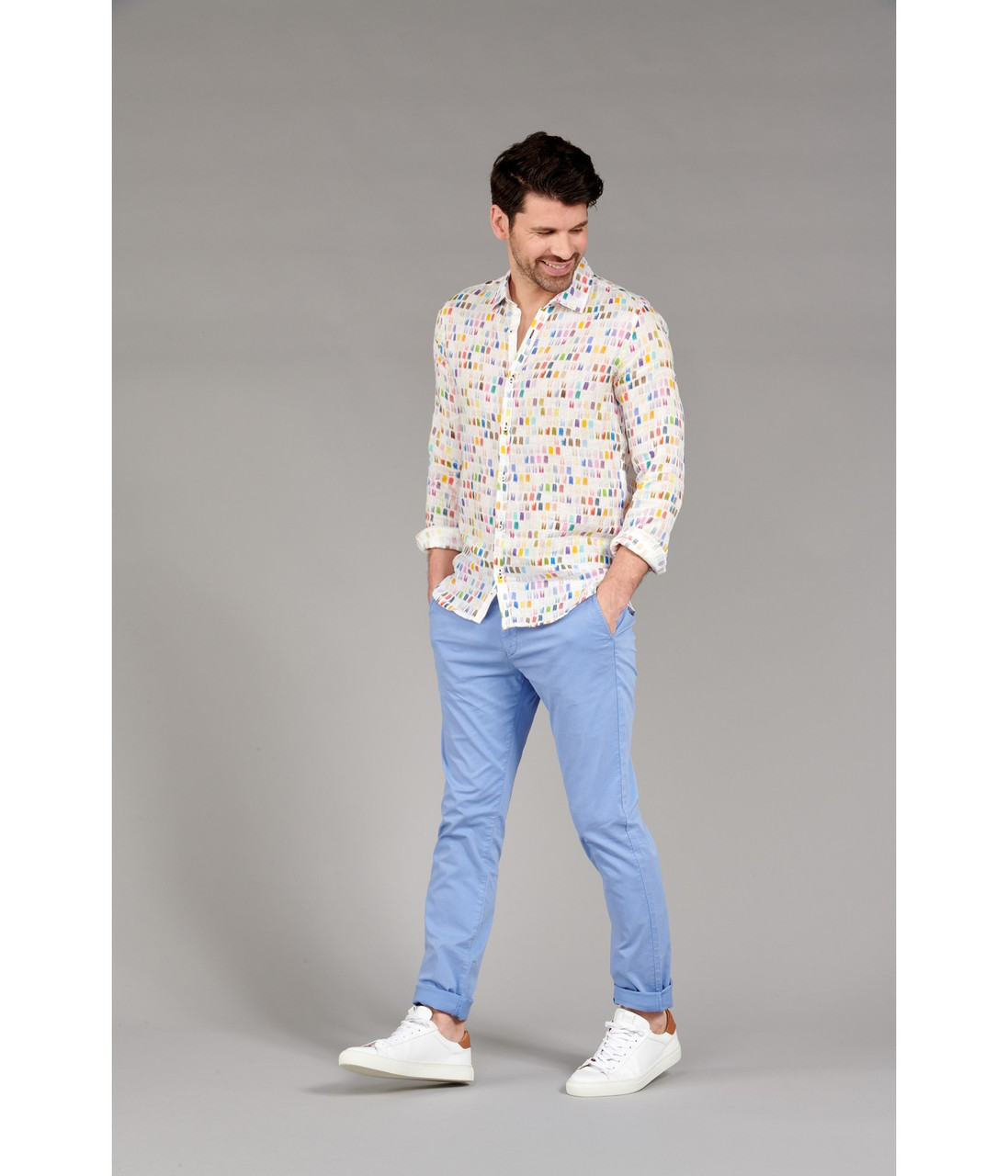 Multi Linen Floral Shirt