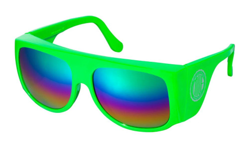 Amilf Sunglasses Green Neon Multi