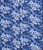 Floral Printed Linen Shirt - Blue - MARZIO