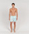 Dotted Printed Swim Short - Aqua - ESTEBAN