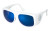 Amilf Sunglasses White Blue