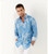 Blue Men linen shirt