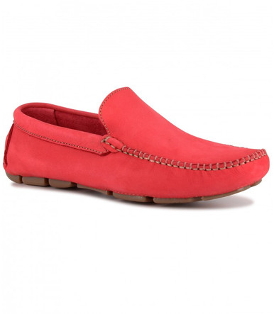 MONZA - NUBUCK LOAFERS, TAUPE display picture 2