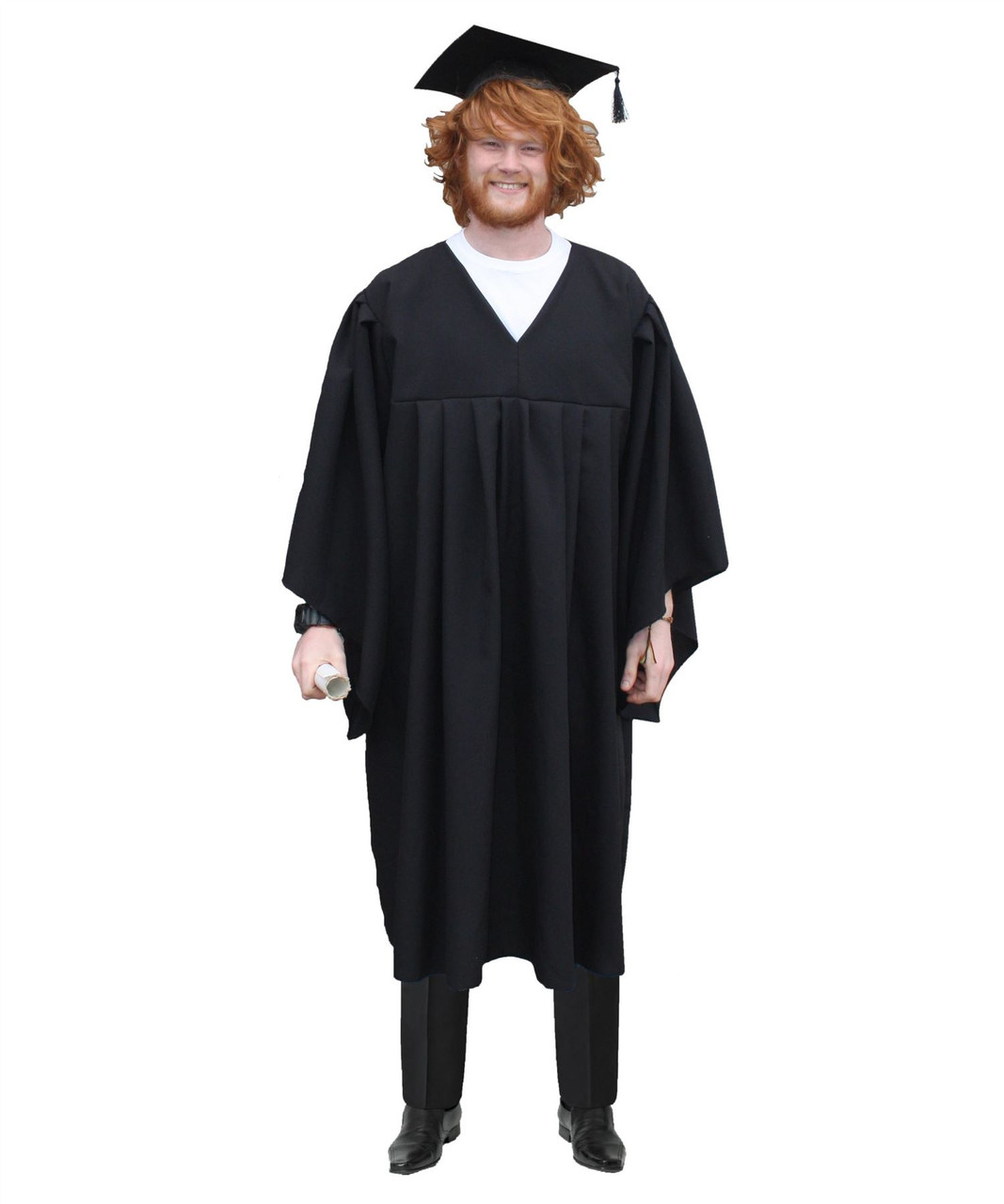 graduation fancy dress Shiny Graduation Gown & Cap with Tassel for Middle & High School