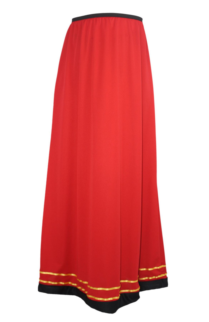 Womans Red Maria Posada Skirt Book Of Life Day Of The Dead Fancy