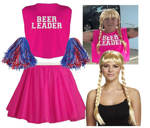 Adults Fraulein Oktoberfest Bavarian Beer Festival Cheerleader Fancy Dress Costume Adults Fraulein Oktoberfest Bavarian Beer Festival Cheerleader Fancy Dress Costume