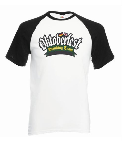 Mens Oktoberfest Bavarian Beer Festival Drinking Team Unisex Black Two-tone T-Shirt Mens Oktoberfest Bavarian Beer Festival Drinking Team Unisex Black Two-tone T-Shirt