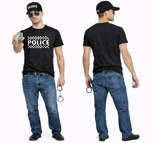 Adults Mens Police Emergency Services Stag Night Party Fancy Dress