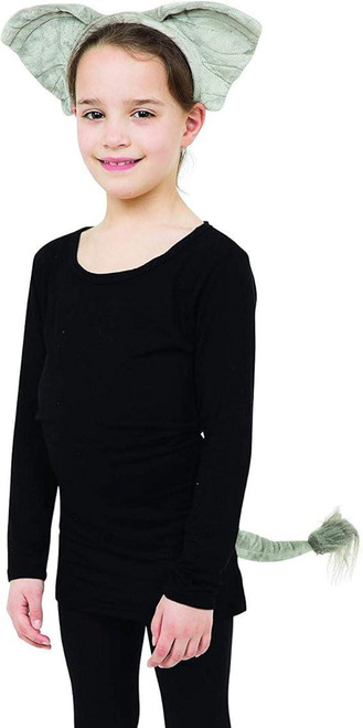 Elephant Ears on Alice Band & Tail World Book Day Animal Nature Fancy Dress Costume Accessory