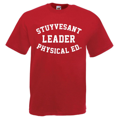 Adults Retro Hip Hop Fight For Your Right Boy Band Stuyvesant Leader Unisex Red T-Shirt