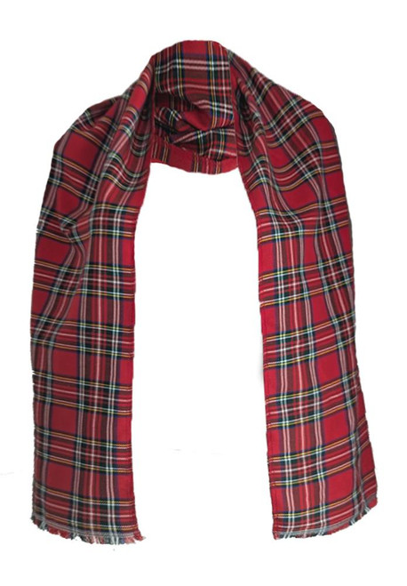 Adults 58" Length Traditional Royal Stewart Tartan Scarf Burns Night Hogmamany Fancy Dress Costume Accessory Adults 58" Length Traditional Royal Stewart Tartan Scarf Burns Night Hogmamany Fancy Dress Costume Accessory