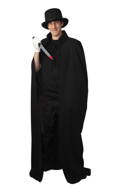 Adults Jack The Ripper Victorian Old England Halloween Fancy Dress Costume [One Size]