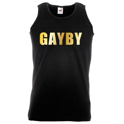 Adults Gayby Funny Comedy Bruno Fashion Model Movie Unisex Black Vest Adults Gayby Funny Comedy Bruno Fashion Model Movie Unisex Black Vest