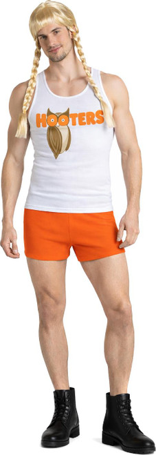 Adults Mens Stag Party Night Hooters Girl  Fancy Dress Costume