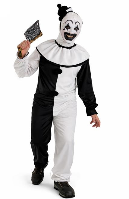 Childs Terror Clown Halloween Circus Horror Movie Fancy Dress Costume [Teens Age 13-15 Years]